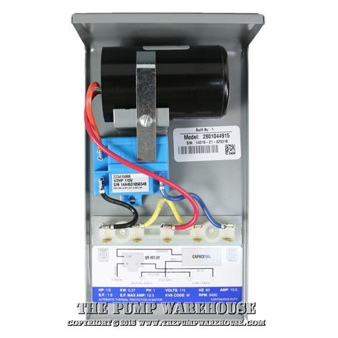 franklin electric control box capacitor|franklin electric control box manual.